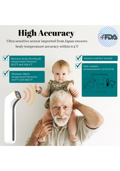 Non-Contact Infrared Forehead Thermometer