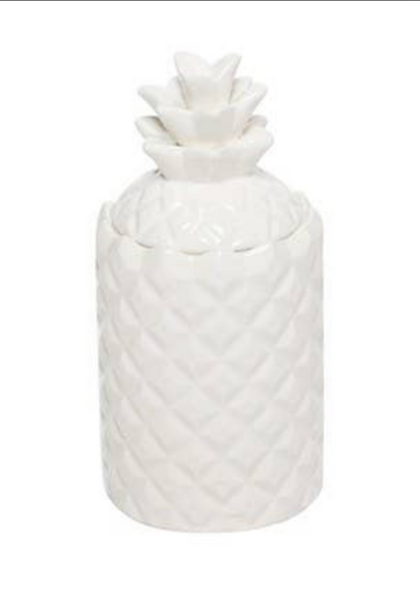 White Pineapple Candle