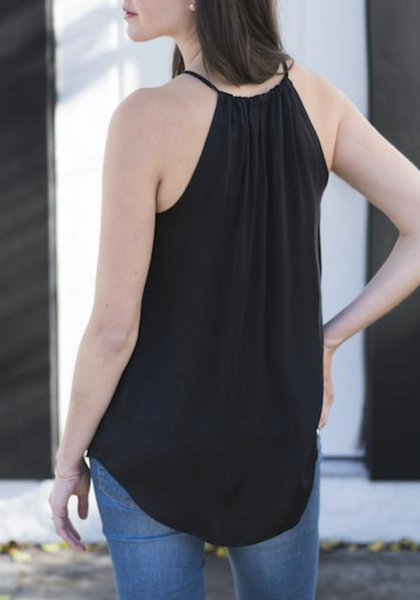 Grace Silk Halter Blouse